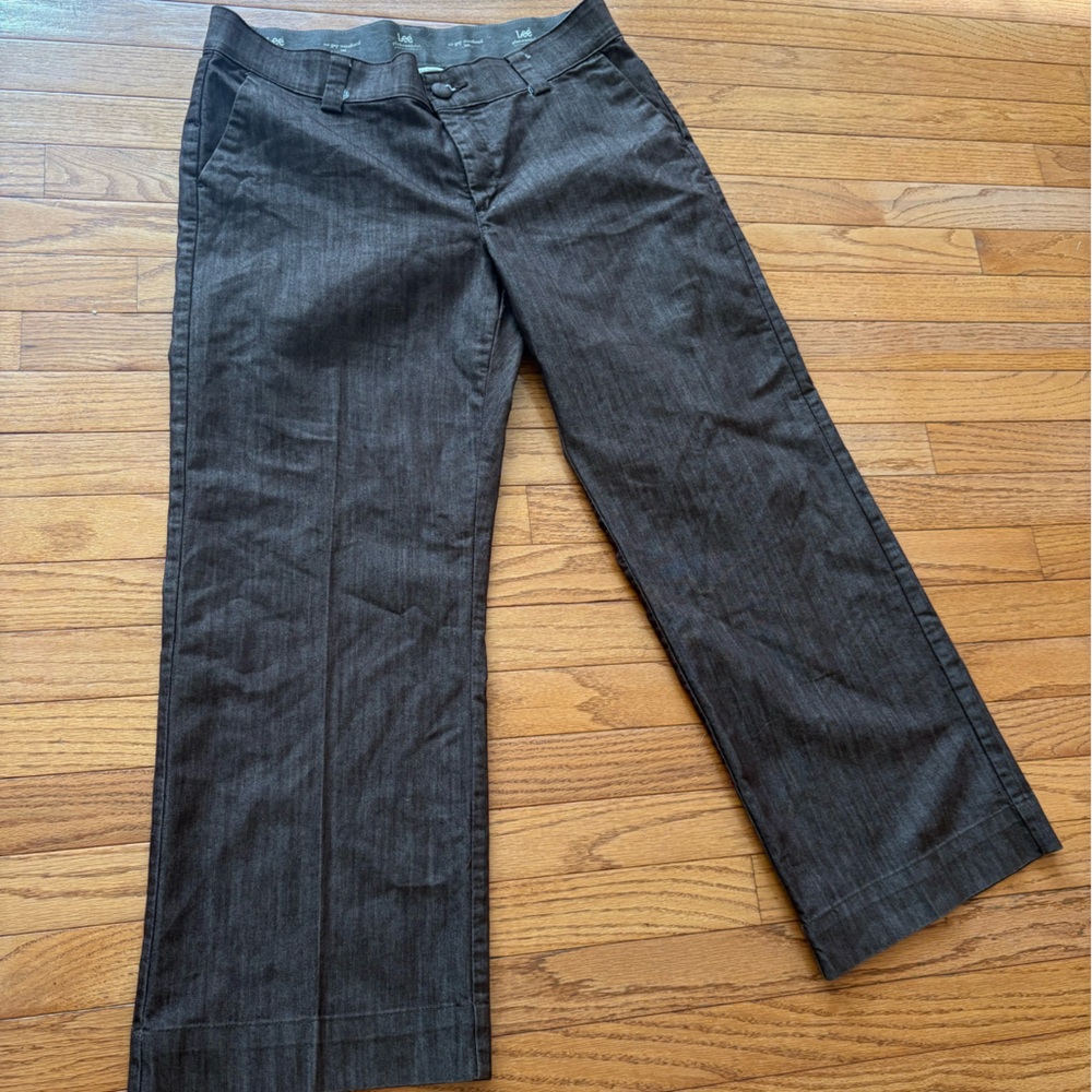 🍒4/$15 Lee Women’s Brown Wide Leg Trousers